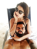 Virat Kohli nude with his wife