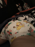 Playing Around in my Messy Diaper