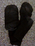 Smelly black socks