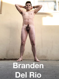 Branden Del Rio Naked Outside