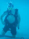 Scuba Playtime in the water with a Hot Man Diving