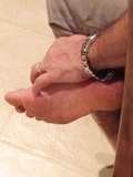 My actual dad's feet miscellaneous pics