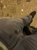 pissing in pants in public