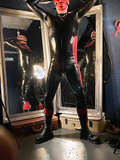 My sexy rubber one piece