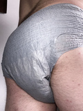 Just showing you my wet diapers