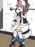 Anime/Cartoon Girls using the toilet