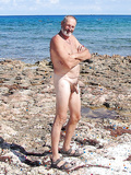 Nude Men On Beach