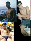 SHIRTLESS BOYS FROM SALVADOR BRAZIL PART 2 COLLAGE