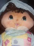 cumshot on my face on my doll Sweetie Mine
