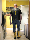 Piss condom hose down t's + yellow boot 2022