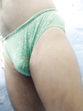 Sheetal green panty