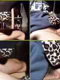 Message who has full ROSA SHOES LEOPARD 6 INCH HEELS COCK INSERTION