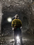 Miner at work