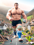 Giant AI rugby players 2