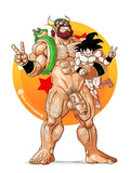 Goku and Ox king