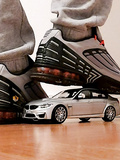 Sneakers and BMW