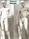 Naked me as statues