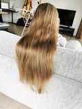 long hair ... over sofa
