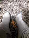 Tiny man socks