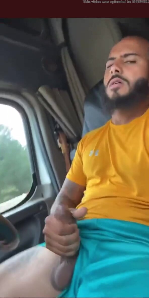 Hispanic Trucker Cum