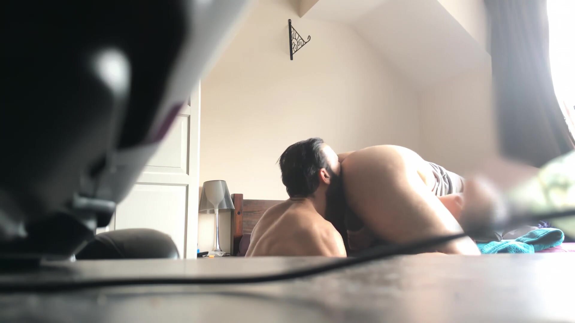 Muscle daddy eat and fuck anon ass