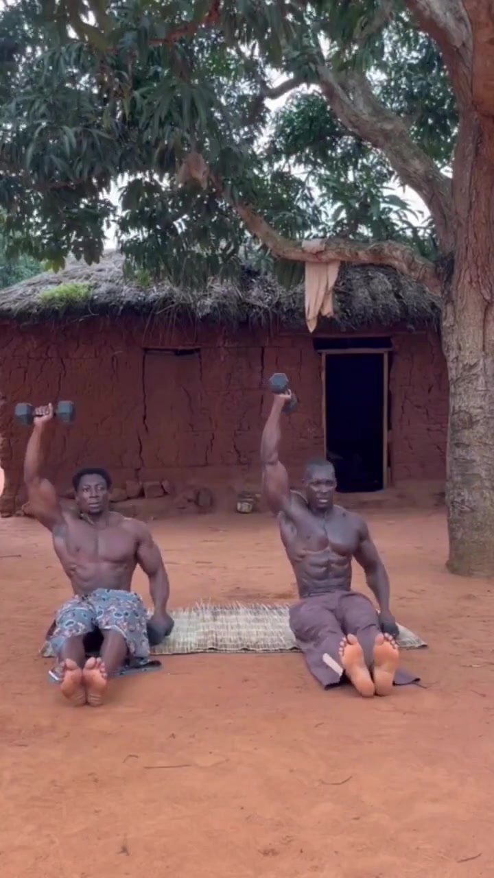 Pure african muscles