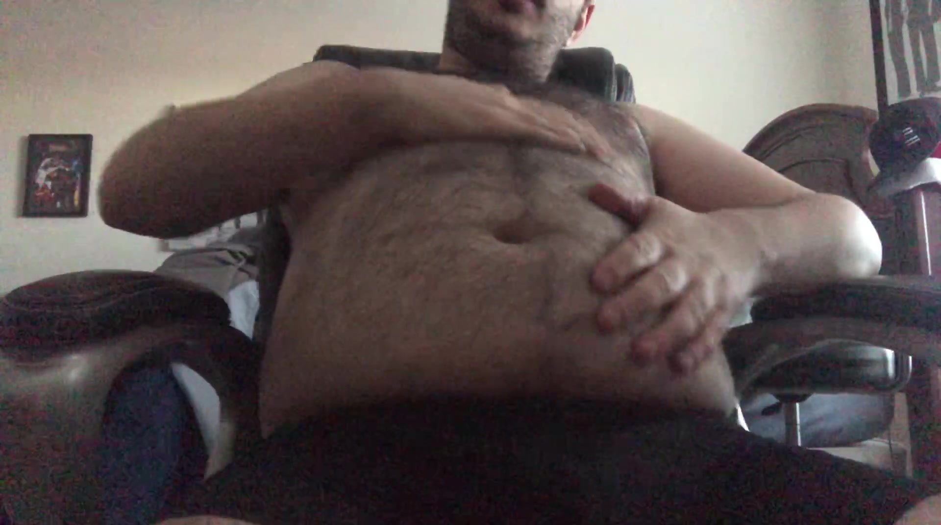 Mikey C big hairy belly 3