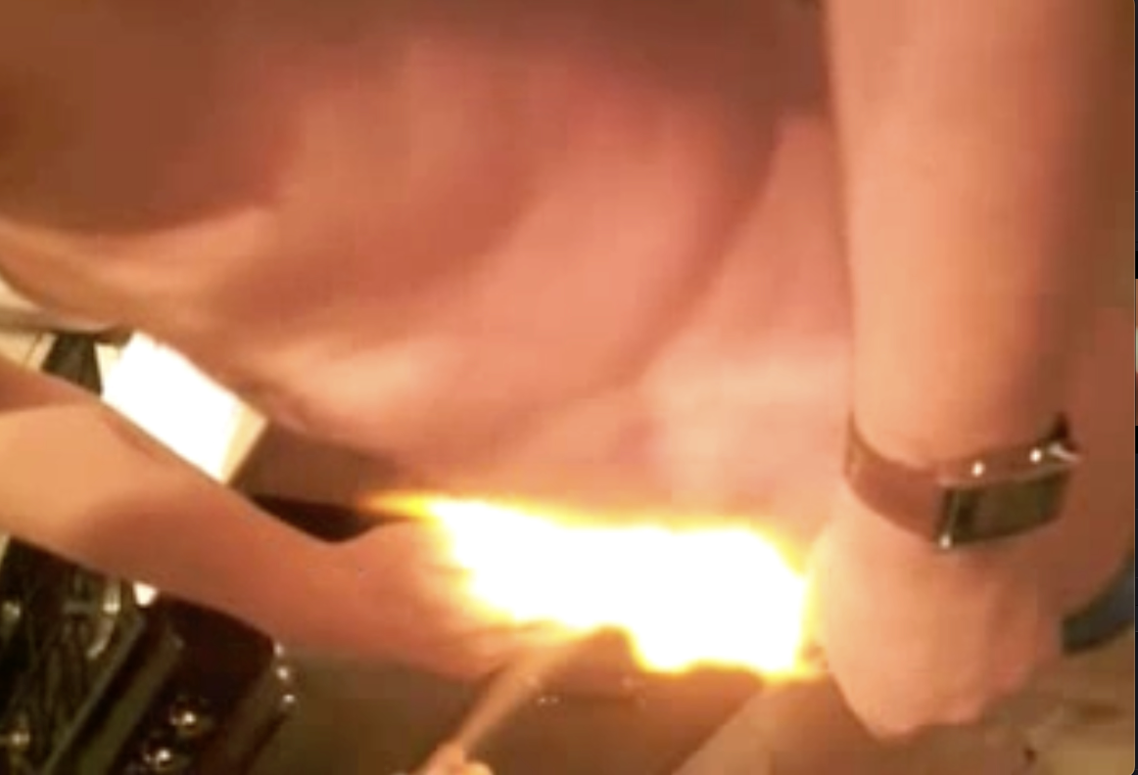 Straight Guy Lights Pubes on Fire Using Hairspray