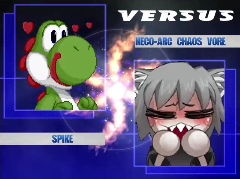 [MUGEN: Aiko's Tournament] R1: Spike VS Neco-Arc Chaos