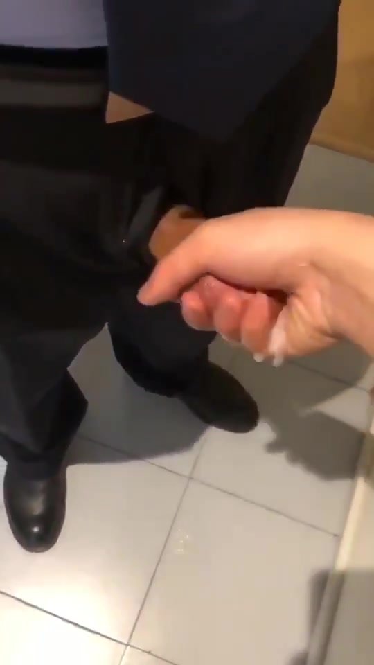 A man cum in suit and tie 4