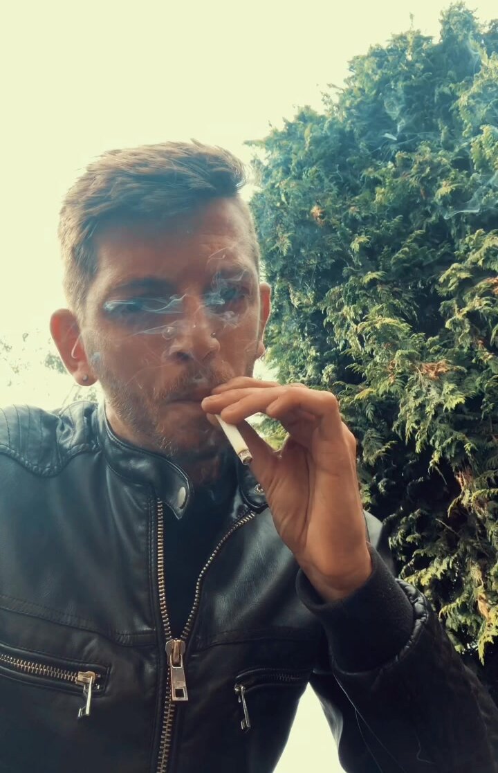Black Leather Smoker