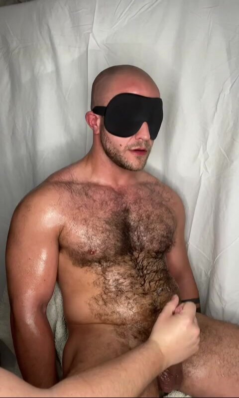 hot hairy guy edged - video 2