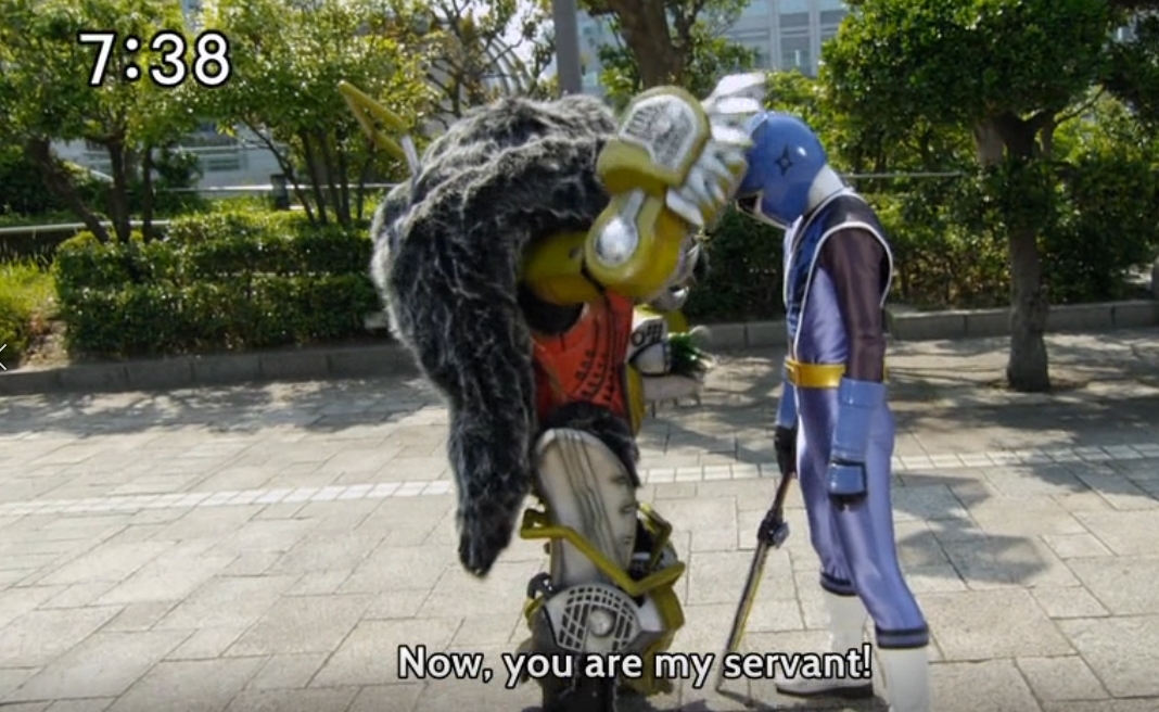 Blue sentai hypno