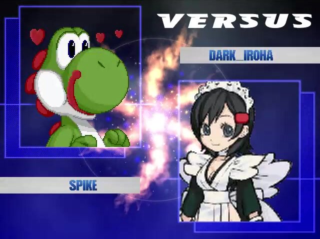 [MUGEN: Aiko's Tournament] R2: Spike vs Dark Iroha