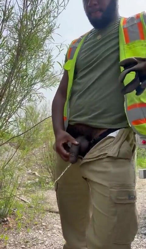 BBC construction worker pissing