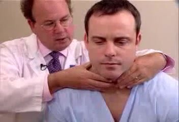 Hot neck examination