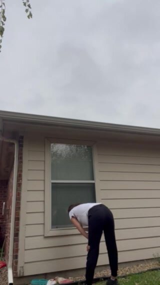 Outside puking - video 2