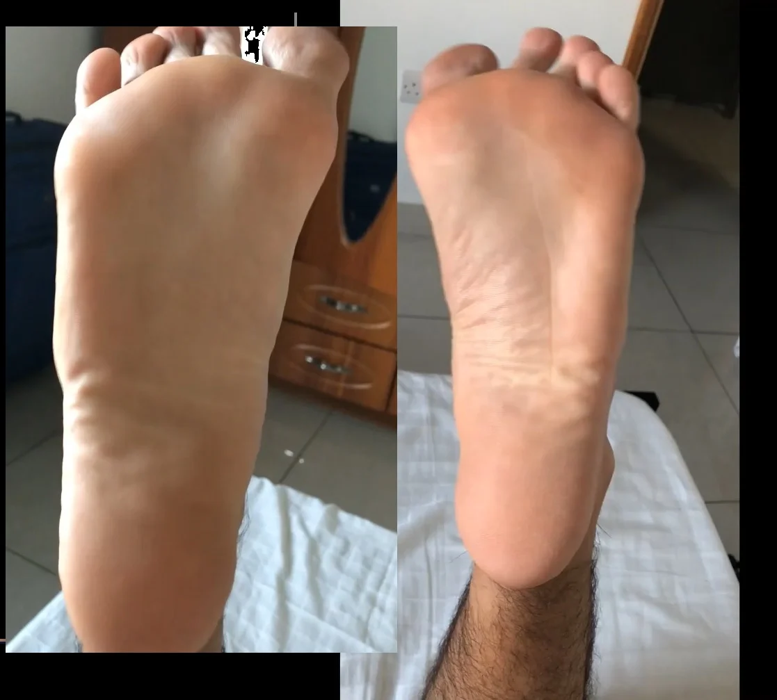 WIDE SMOOTH MALE SOLES In Your Face ThisVidcom