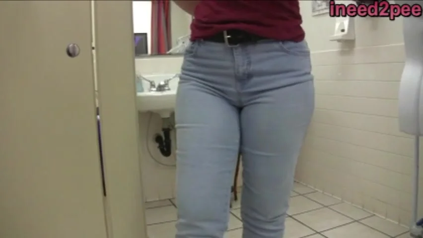 Peeing Her Jeans