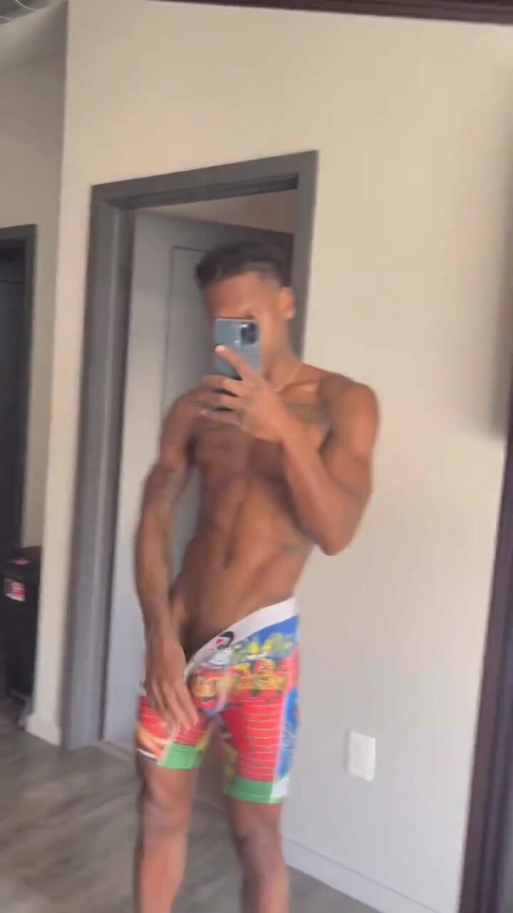 sexy youngin with a tight body and a big dick