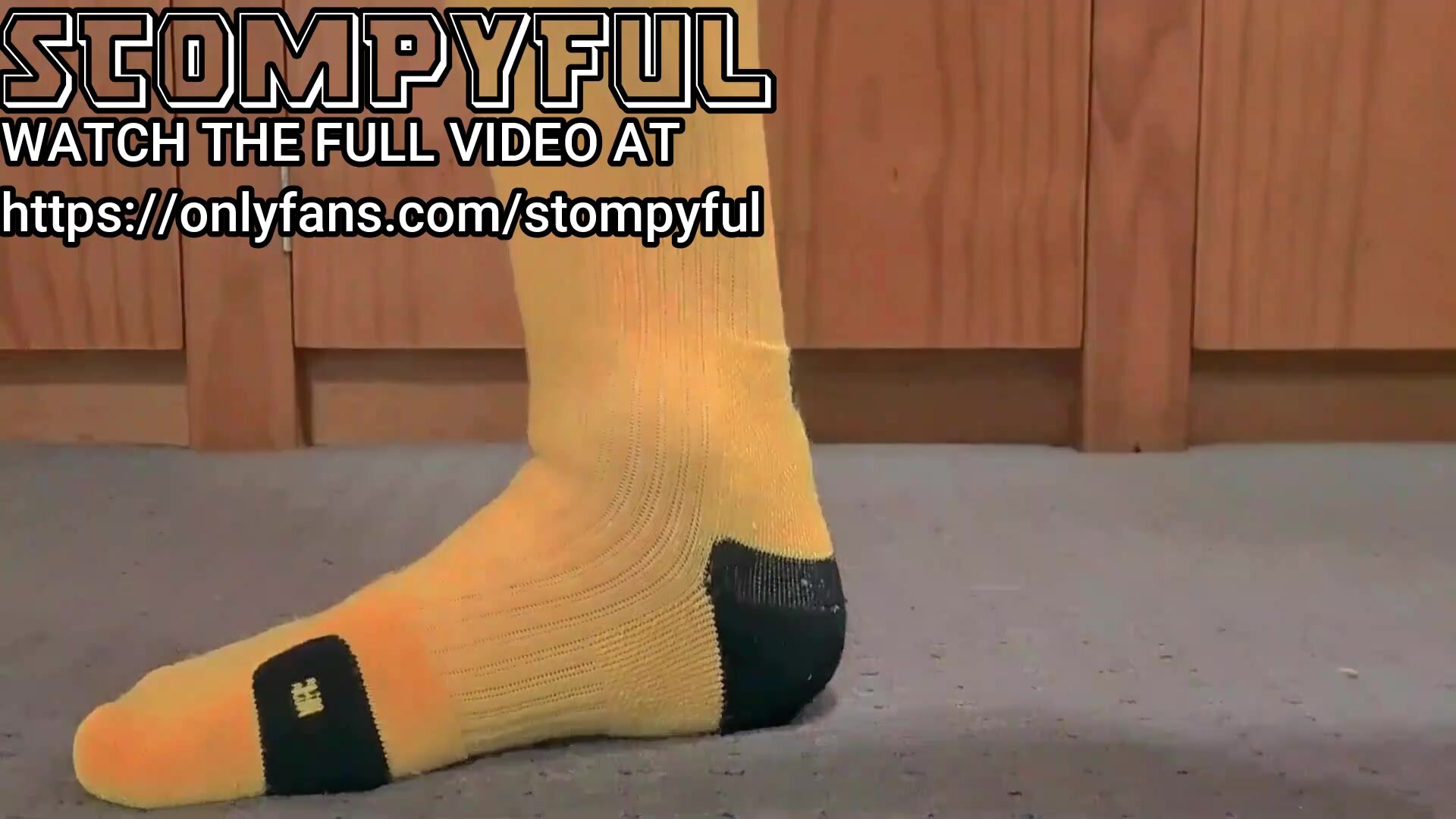 Tiny gets crushed under boys socks till drained TRAILER