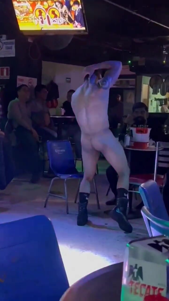 sexy stripper with big dick on stage18