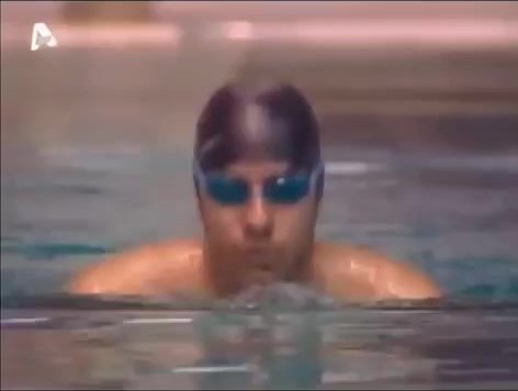 Trunks stolen in the pool by woman (Scene)