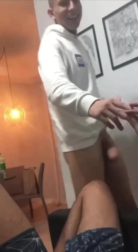 Giant Cock Oops - Friend showing off huge cock to other friends - ThisVid.com em inglÃªs