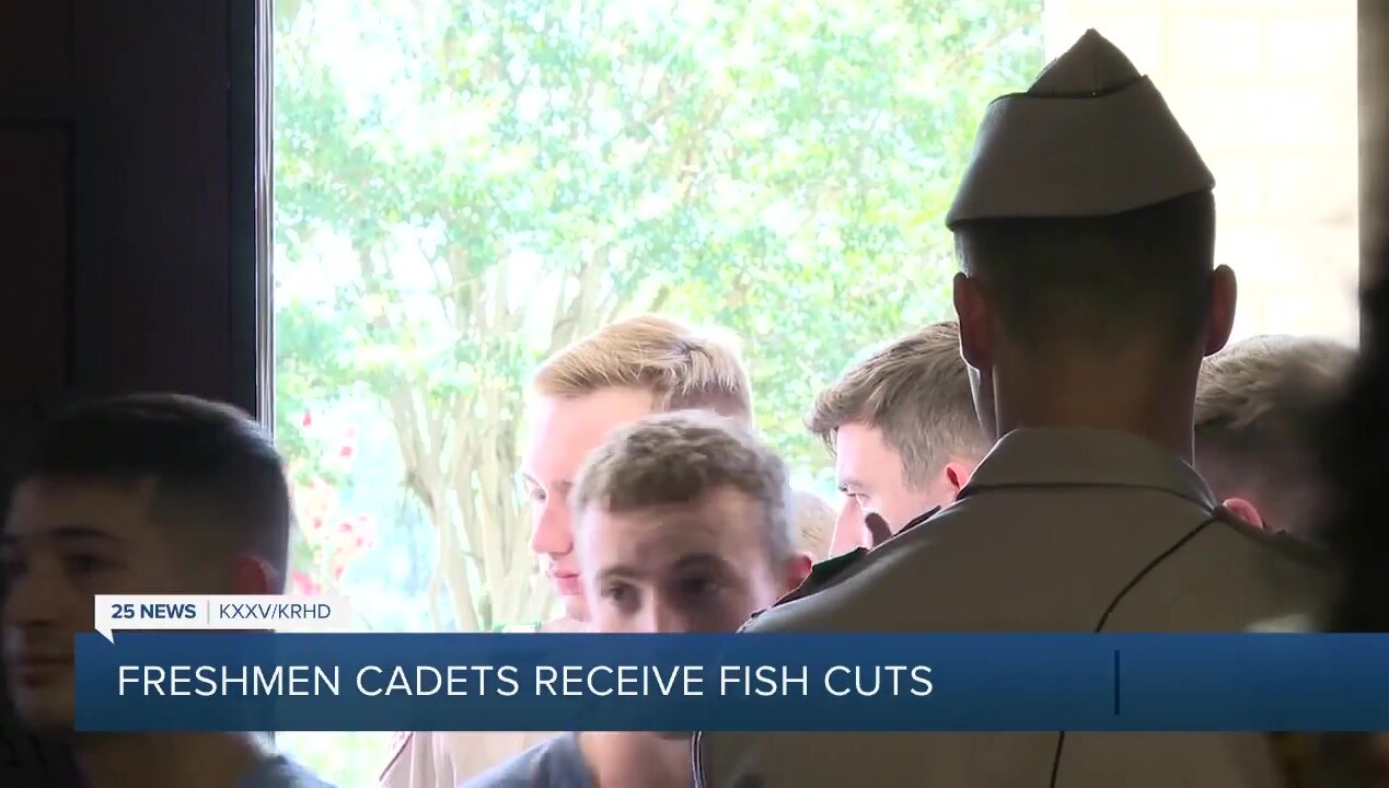 Cadets receive Fish Cuts, start of Freshman Orientation