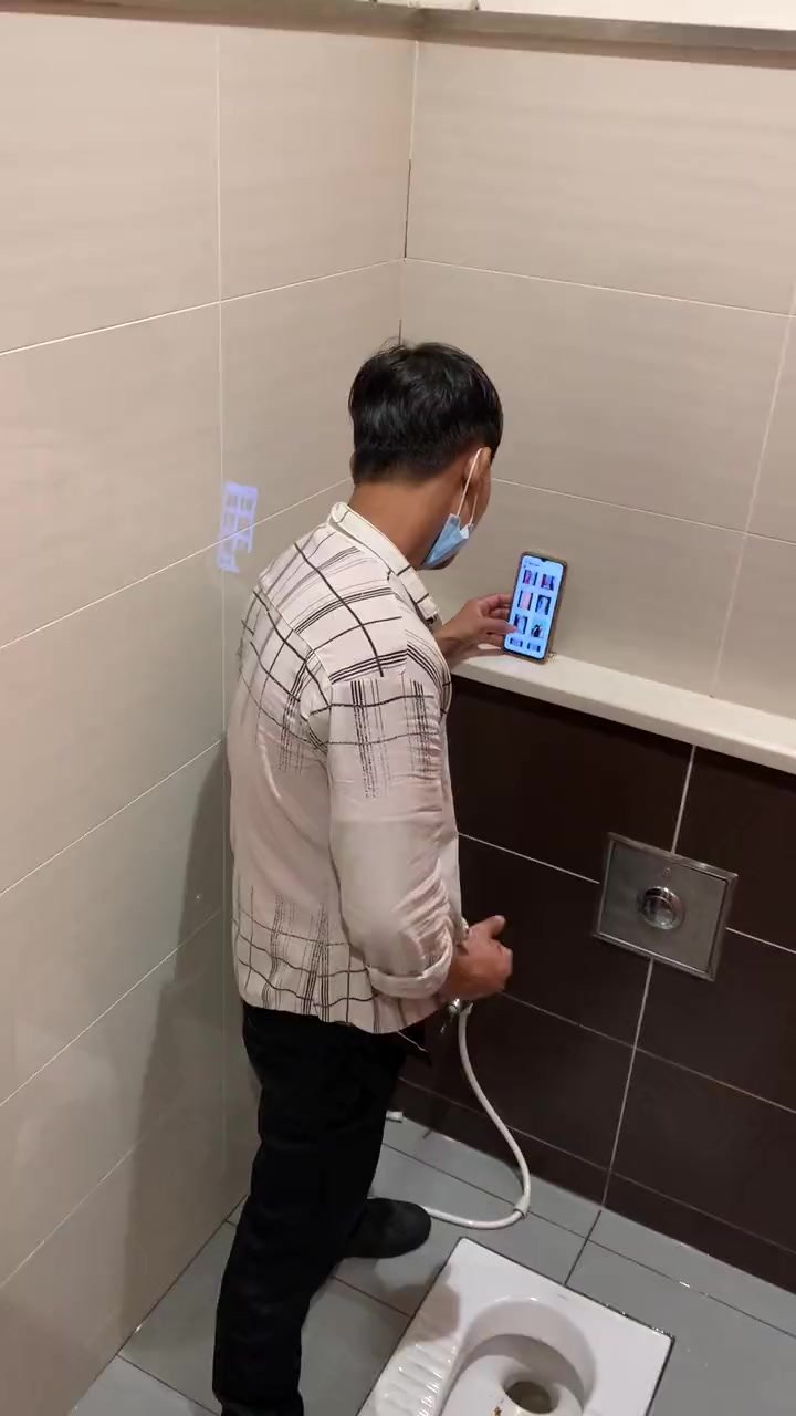 Southeast Asian Guy Caught Jacking Off in Bathroom Prt1