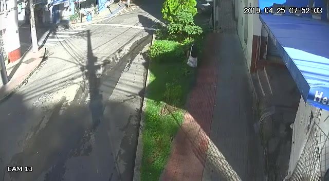 Pissing while walking in broad daylight