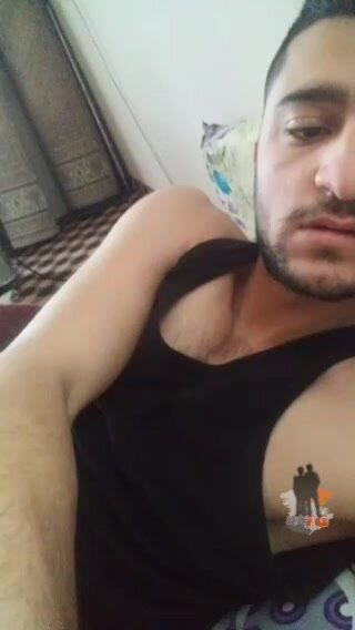 Turkish Handsome Boy Talking and Showing