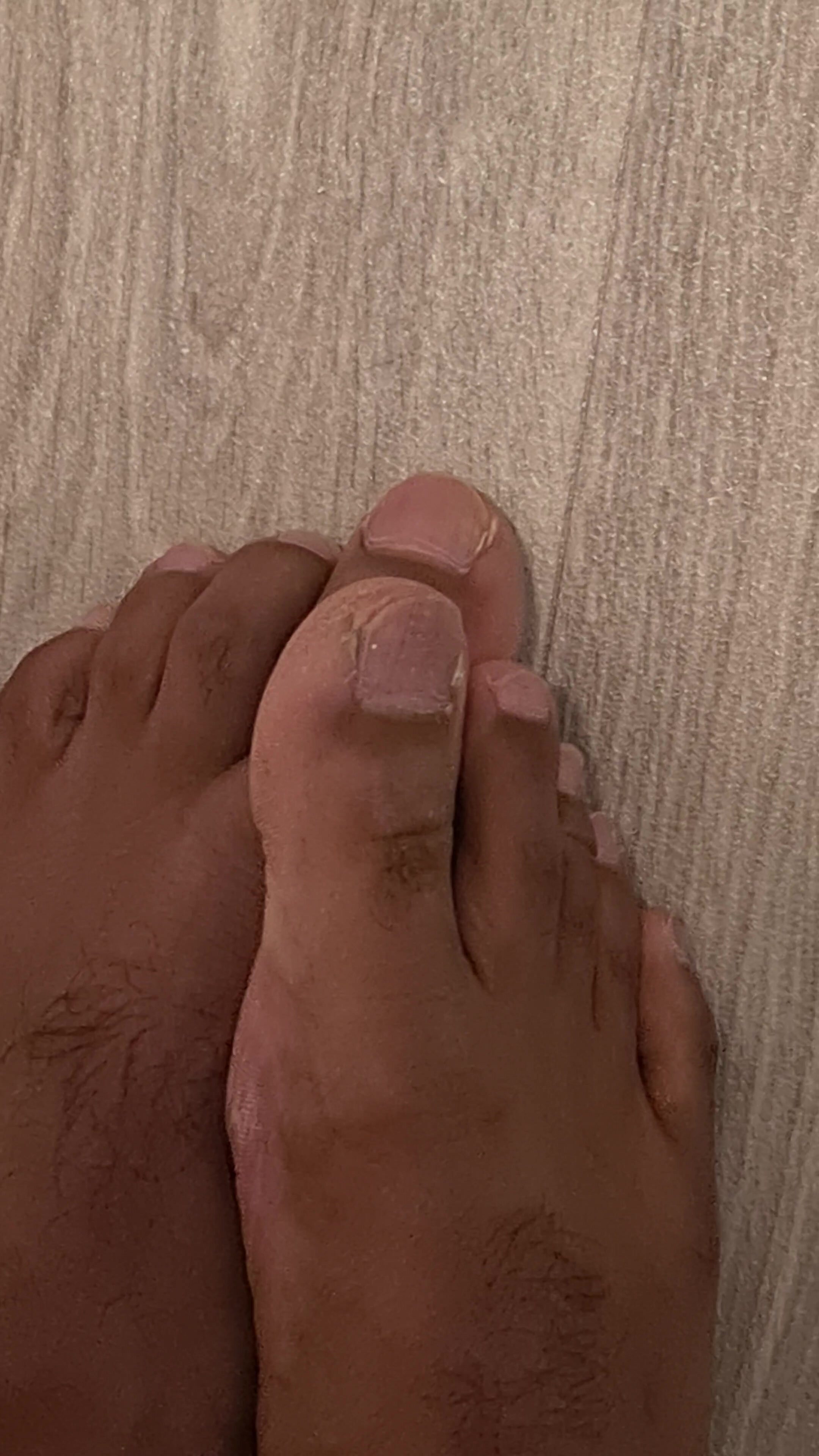 Feet and spit - video 9