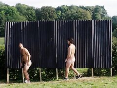 WHY ARE THESE NUDISTS HIDING?